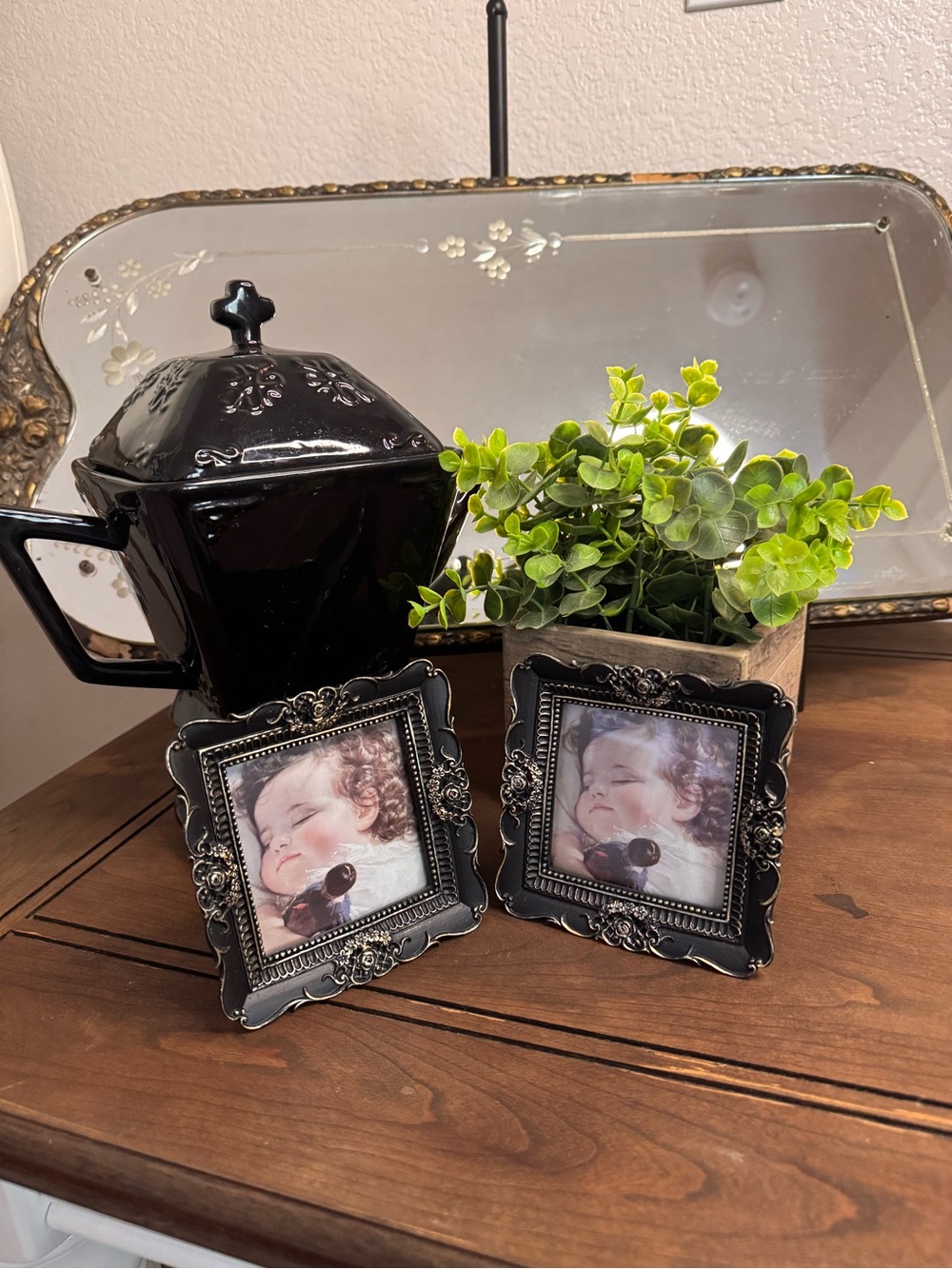 Vintage inspired Ornate/Baroque/Whimsy Goth Picture Frames:Pair